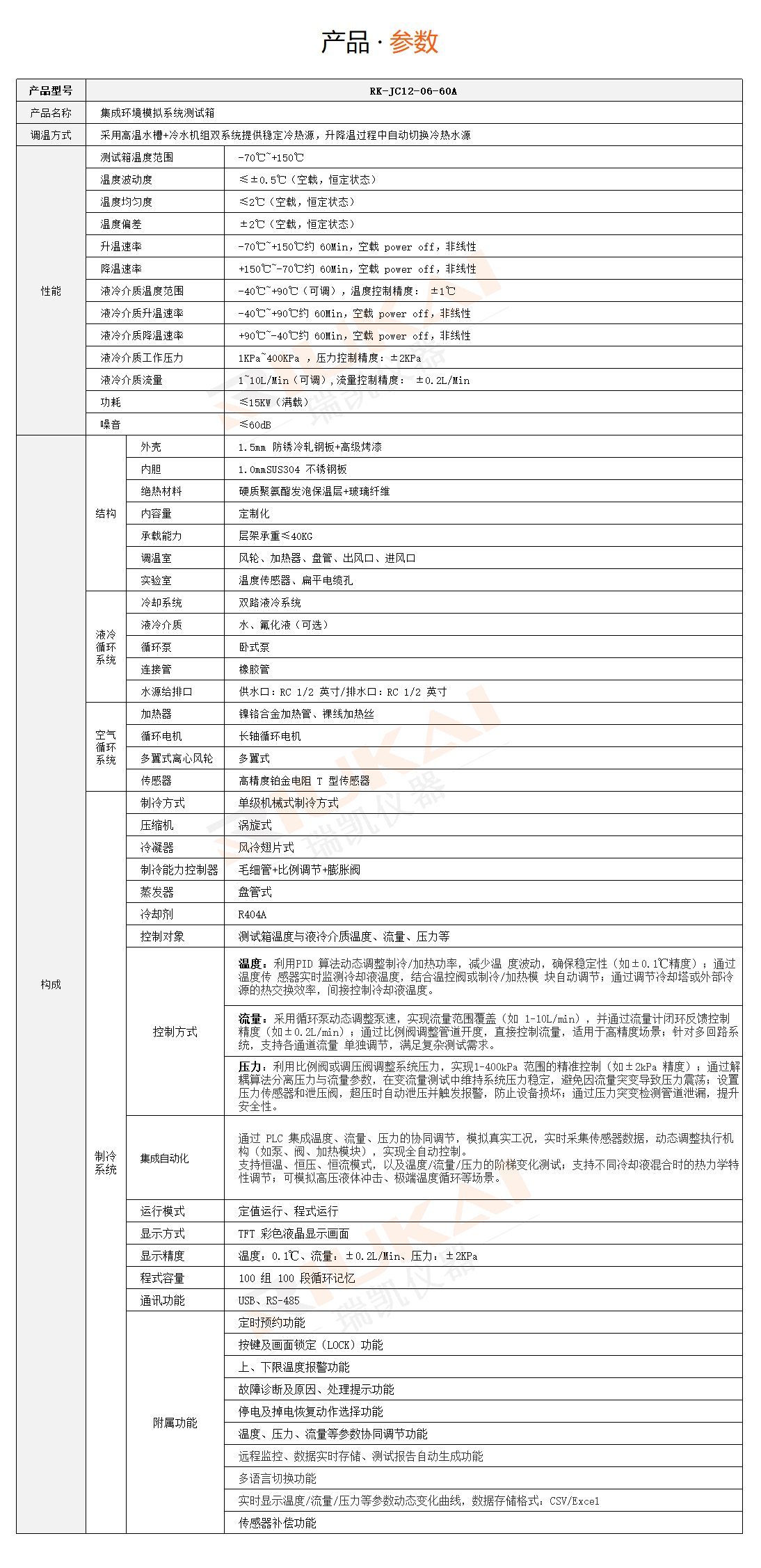 液冷可靠性集成测试系统