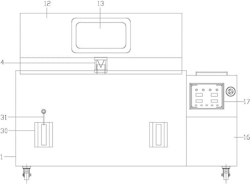 盐雾试验箱结构图